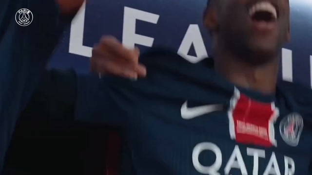 PSG's dressing room celebrations as Champions League winners