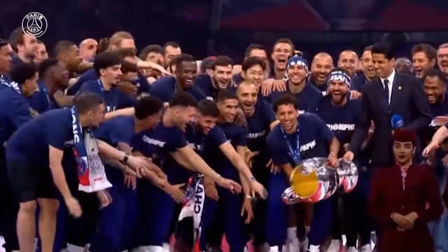 PSG celebrate historic UCL triumph at Parc des Princes