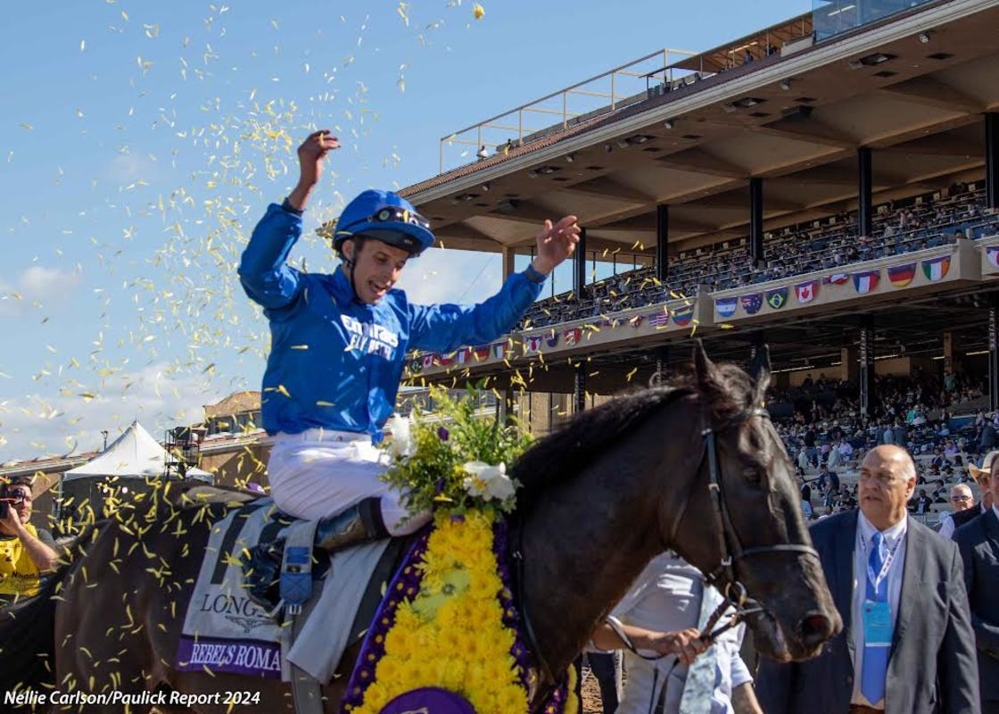 Breeders' Cup Three-Peat? 'Rock Star' Rebel's Romance Tallies Another Group 1