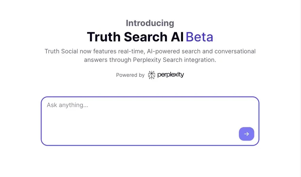 Trump Media and Perplexity team up for 'Truth Search AI,' a new tool in the fight against 'Big Tech's assault on free speech'
