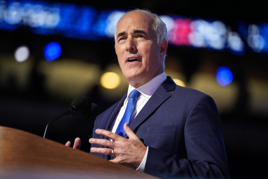 Bob Casey calls current moment a 'time of real peril' as he urges Democrats to fight