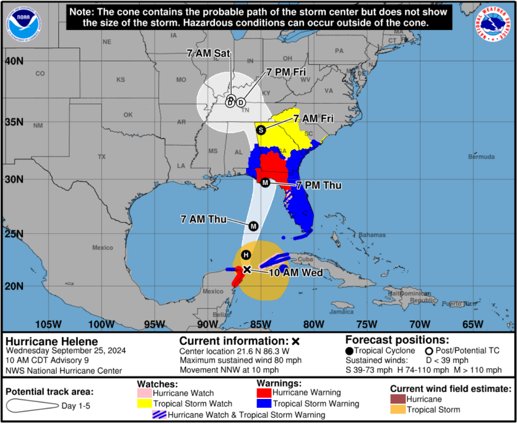 NHC is updating its cone graphic for the 2025 hurricane season