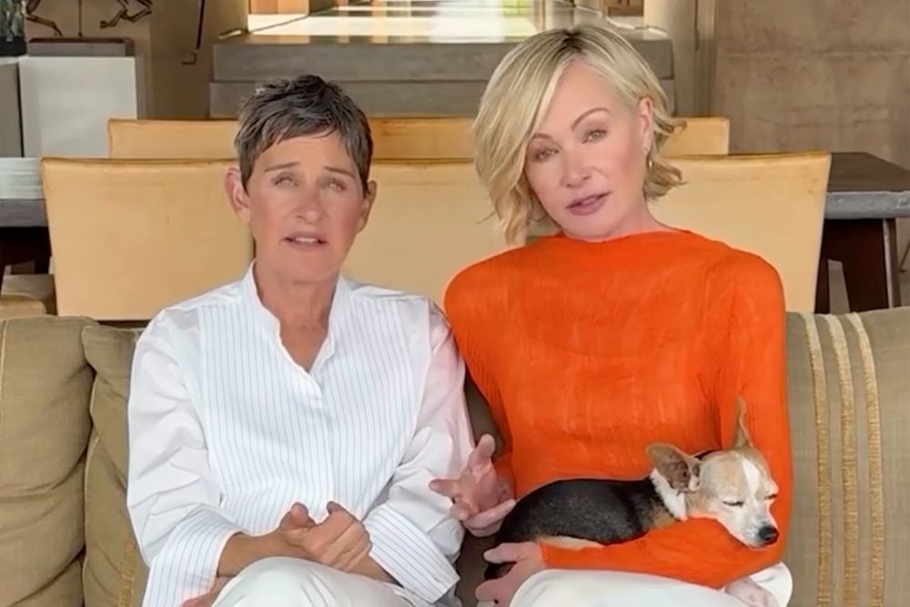Ellen DeGeneres and Portia de Rossi's Dog Augie Dies 12 Years After Rescue: 'There Will Never Be Another Like Him'