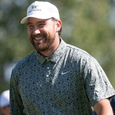 Travis Kelce Shows Off His Golfing Skills in Nevada, Plus Rami Malek and Benedict Cumberbatch and More