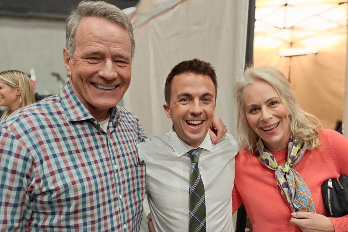 Mom, Dad and Malcolm! Frankie Muniz Reunites with On-Screen Parents Bryan Cranston and Jane Kaczmarek