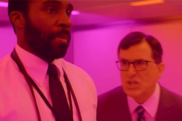 Tramell Tillman Jokes Stephen Colbert Was a 'Pain in the Ass' During His Visit to 'Severance 'Set