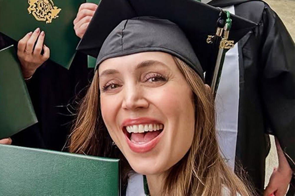 Eliza Dushku Graduates with a Master's Degree in Clinical Mental Health Counseling: ‘Feels Like a Deep Calling Realized'