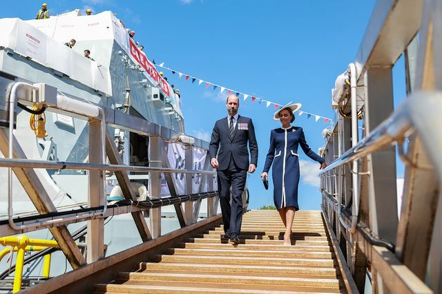 Kate Middleton Breaks Whisky Bottle in Ship Naming Tradition on Scotland Trip with Prince William