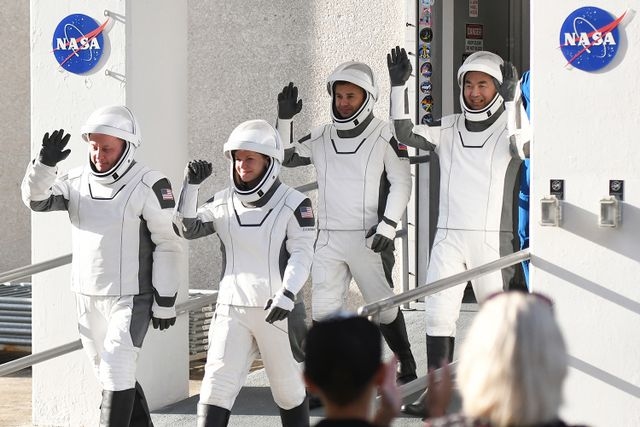 4 Astronauts Launch to Space Station Aboard Elon Musk's SpaceX Rocket