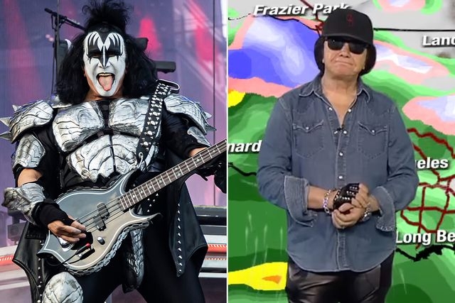 Gene Simmons Reads Weather Report for Local Los Angeles News Station, Predicts People Should 'Party Every Day'