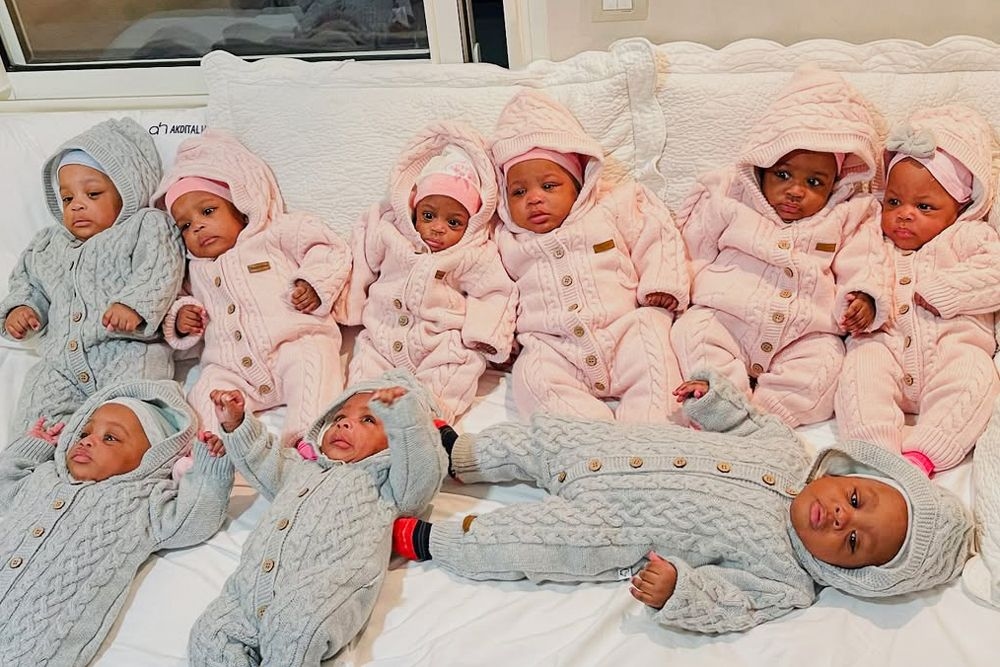 Parents of Nonuplets — 5 Girls, 4 Boys — Share Rare Photos of ‘Our Treasures' Throughout the Years