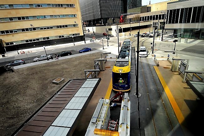 In downtown St. Paul, Flaherty and Collins proposes 300 market-rate apartments at Green Line's Central Station