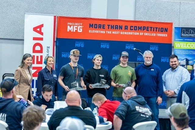 Teens shine in New Hampshire Maritime Welding Competition
