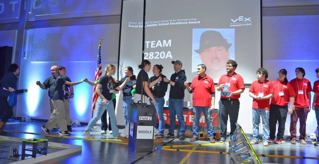 Traip senior honored; Oyster River robotics champs: Education news
