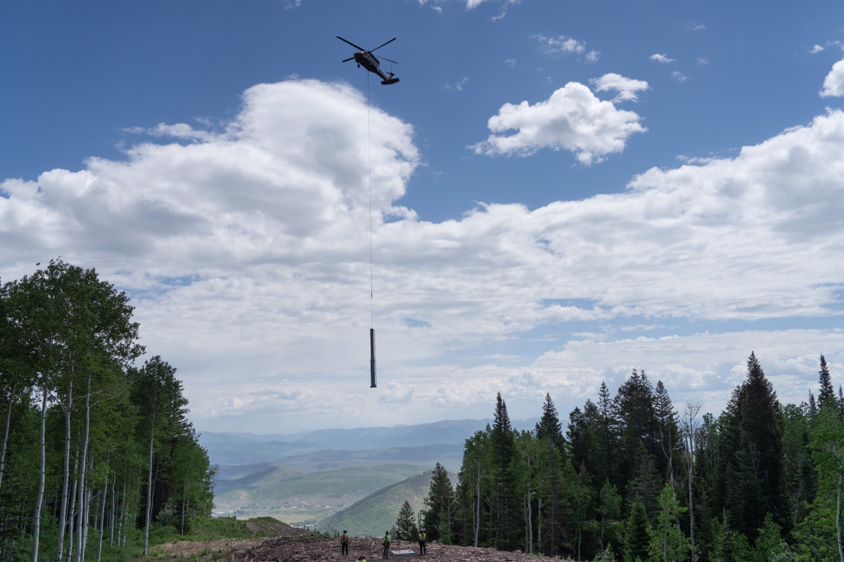 Major Step In Gondola Replacement Completed at Park City
