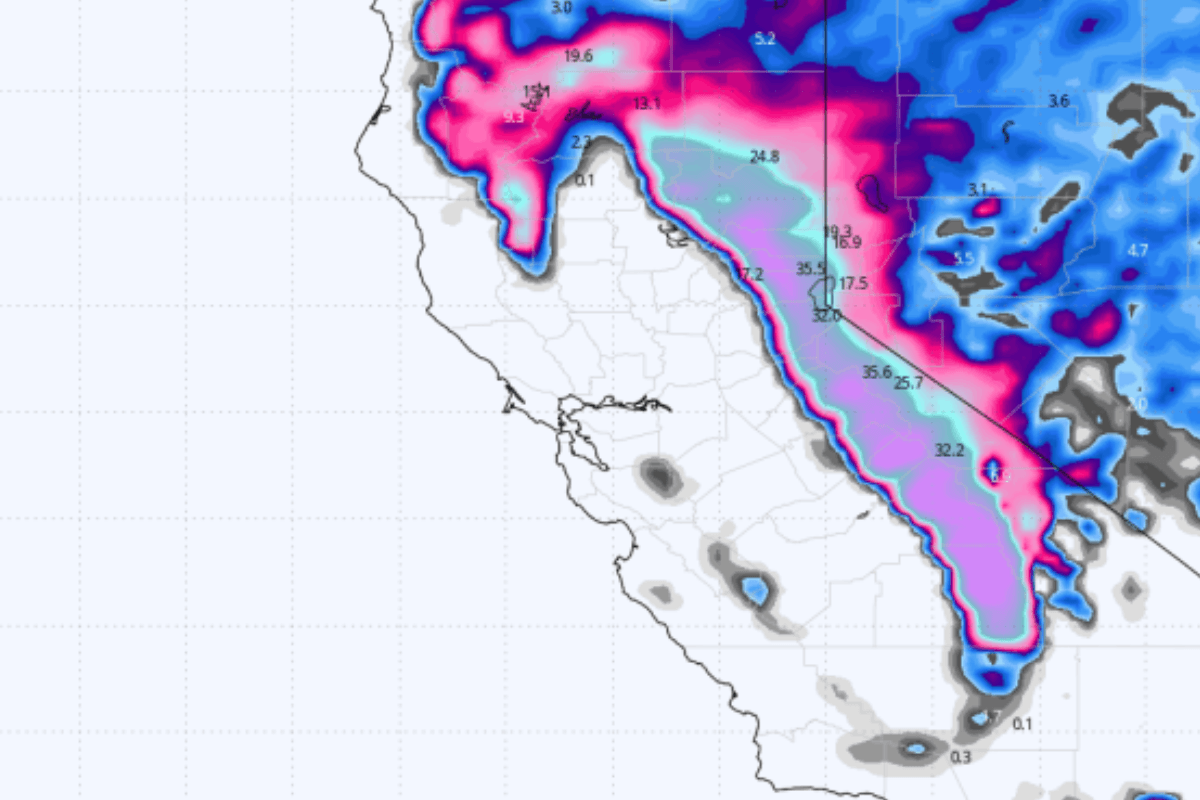 Don't Miss Out: Multiple Feet of Snow To Blast Ski Resorts Across the West
