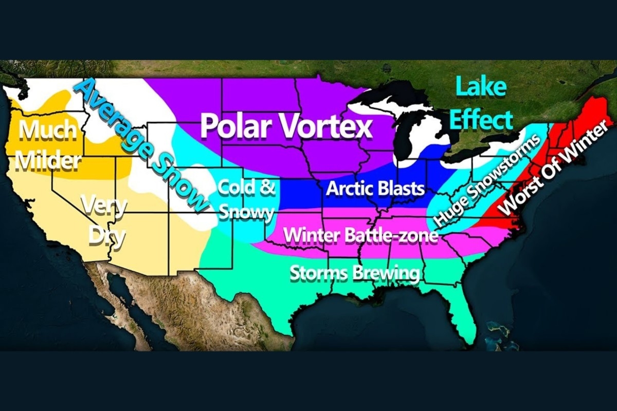 Below Average Snowfall Predicted for California This Winter by Popular YouTube Meteorologist