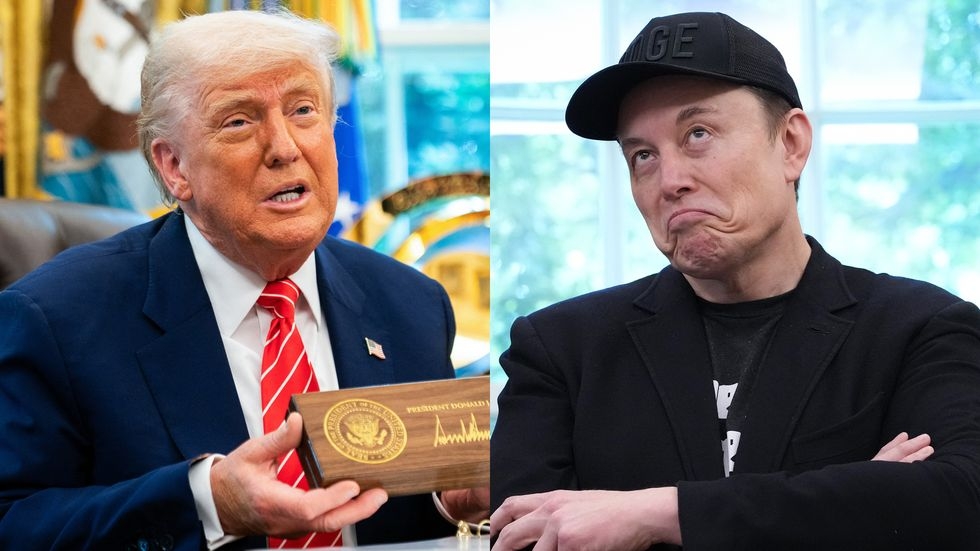 Elon Musk just humiliated Trump, the bromance is over & the internet is roasting