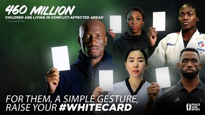 Peace and Sport launches the #WhiteCard 2025 campaign to promote peace through sport