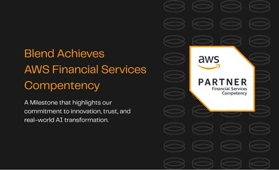 Blend Achieves AWS Financial Services Competency- Advancing Cloud Innovation for Financial Institutions