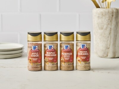 McCormick® Announces the Return of Limited-Edition Finishing Sugars in Biggest Seasonal Drop Yet
