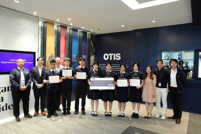 Hong Kong Baptist University Affiliated School Wong Kam Fai Secondary and Primary School Students Earn Honorable Mention in Asia Pacific in the Otis Made to Move Communities™ Challenge
