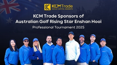 KCM Trade Sponsors of Australian Golf Rising Star Enshan Hooi