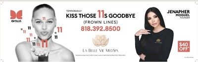 La Belle Vie MedSpa's New Billboard: $40 Off Jeuveau!