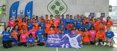 NEC Malaysia Gives Back Through Pickleball