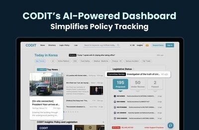 Hankyung.com introduces: CODIT Launches AI-Powered English Policy Dashboard to Help Global Companies Track Korean Regulatory Changes