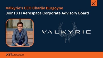 Artificial Intelligence Leader and United States Central Command Advisor Charlie Burgoyne Joins XTI Aerospace Corporate Advisory Board