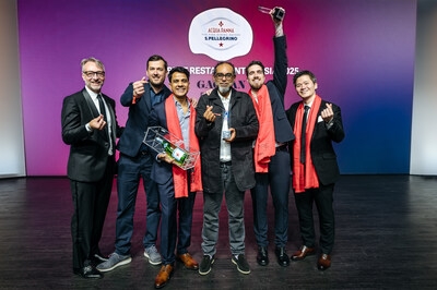 GAGGAN IN BANGKOK IS NAMED NO.1 IN THE LIST OF ASIA'S 50 BEST RESTAURANTS 2025