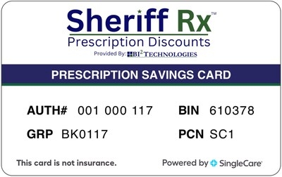 BI2 Technologies and Support Our Sheriffs Foundation partner with SingleCare to create Sheriff Rx