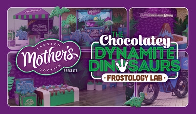 Mother's® Dynamite Dinosaurs™ Cookies Roar to Life with Frostology Lab Pop-Ups