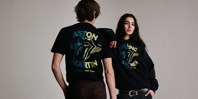ASTON MARTIN ARAMCO FORMULA ONE™ TEAM LAUNCHES COLLABORATION WITH THE ROLLING STONES