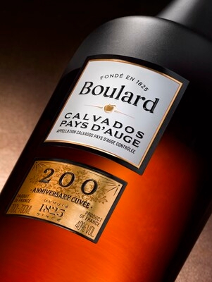 Calvados Pays d'Auge Boulard unveils its 200th Anniversary Cuvée, a tribute to two centuries of artisanal know-how and innovation