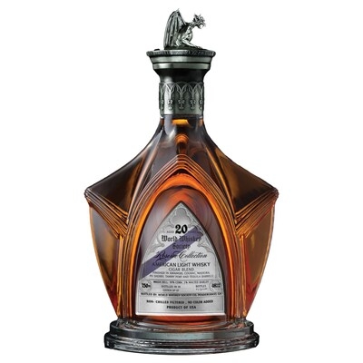 World Whiskey Society Unveils 20-Year-Old American Light Whisky Cigar Blend Gothic Edition