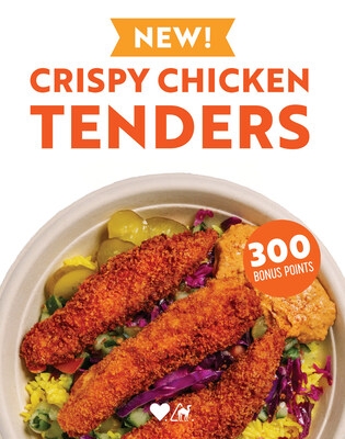 Naf Naf Grill Launches NEW! Crispy Chicken Tenders -- A Bold, Flavorful Spin on a Classic Favorite
