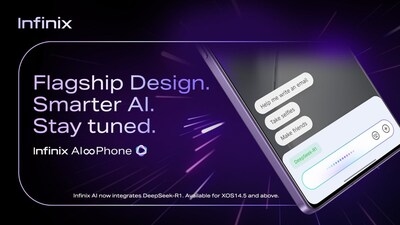 Infinix Announces Full Integration of DeepSeek-R1, Elevating AI Experiences with the New NOTE Series