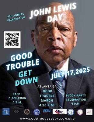 "Good Trouble Get Down" Honors John Lewis with March, Bold Vision & Call to Action