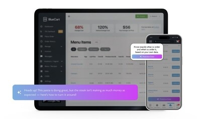 BlueCart Unveils Predictive Inventory, Menu Profitability Benchmarking, and Vendor Payment Tools to Drive the Future of Restaurant Profitability