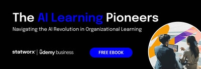 New eBook "The AI Learning Pioneers" Released by Udemy and statworx