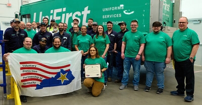 UniFirst's Owensboro Earns OSHA's VPP Star Certification and Governor's Health and Safety Award