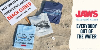 vineyard vines Launches Jaws Collection to Celebrate the 50th Anniversary of the Iconic Film