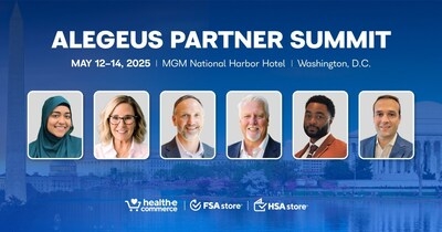 Health-E Commerce® to demonstrate flexible spending account (FSA) and health savings account (HSA) tools for third-party administrators during Alegeus Partner Summit