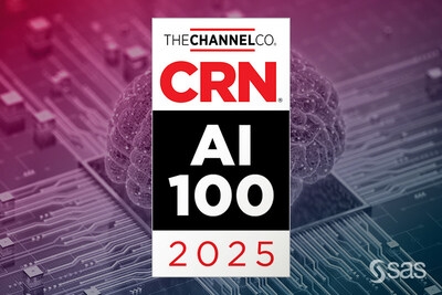 SAS earns recognition on the 2nd annual CRN AI 100 list