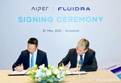 Aiper Launches Global Strategic Hub in Singapore Following USD 100 Million Strategic Investment from Fluidra