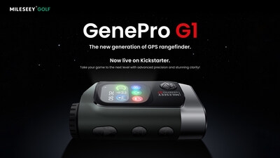 Mileseey Launches Groundbreaking GenePro G1 GPS Laser Rangefinder on Kickstarter - A New Era for Golfers