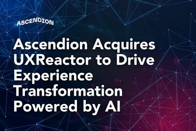 Ascendion Acquires UXReactor to Drive Experience Transformation Powered by AI