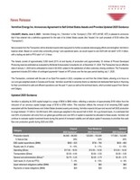 Vermilion Energy Inc. Announces Agreement to Sell United States Assets and Provides Updated 2025 Guidance